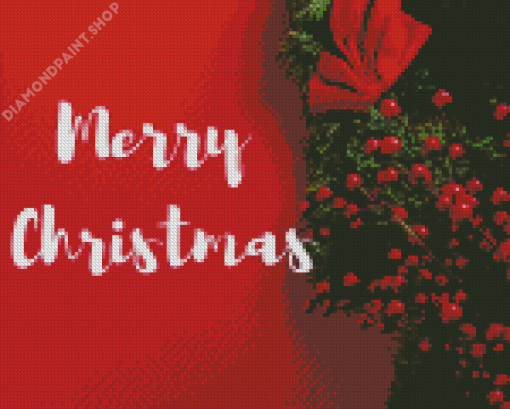 Aesthetic Merry Christmas Diamond Painting