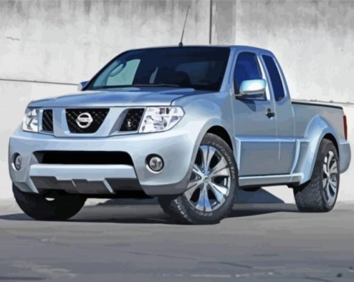 Aesthetic Nissan Navara D40 Diamond Painting