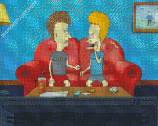 Beavis And Butthead Diamond Painting