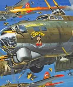Boeing B17 Flying Fortress Diamond Paintings