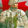 Canadian Military Art Diamond Paintings