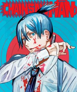 Chainsaw Man Character Poster Diamond Painting