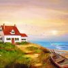 Cottage By The Sea Diamond Painting