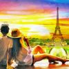 Couple Paris Diamond Paintings