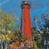 Currituck Beach Lighthouse Diamond Paintings