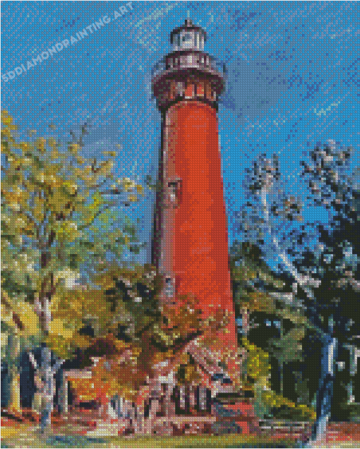 Currituck Beach Lighthouse Diamond Paintings