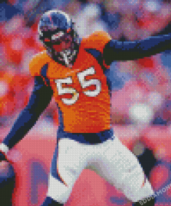 Denver Broncos Player Diamond Painting