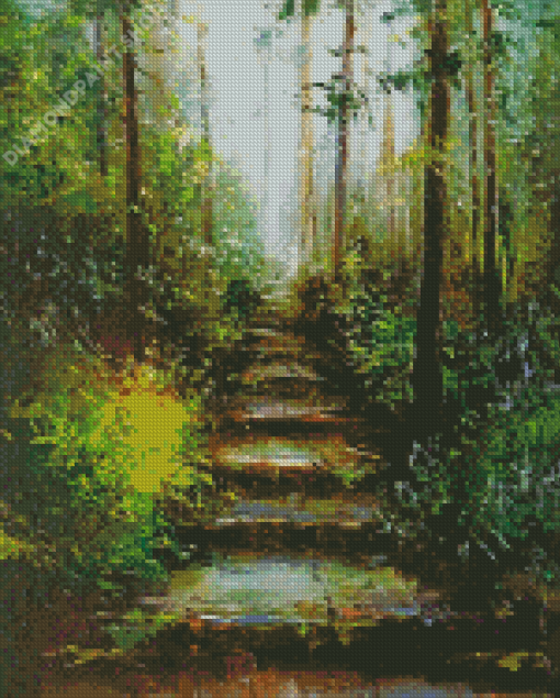 Forest Steps Diamond Paintings