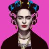 Frida Woman In Curlers Diamond Paintings