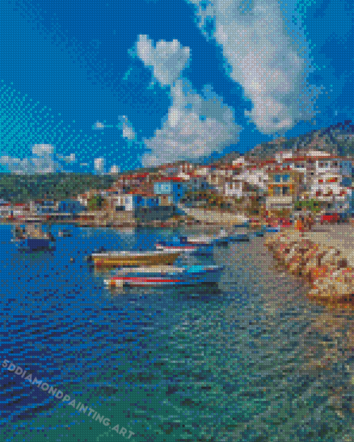 Greece Samos Island Diamond Paintings