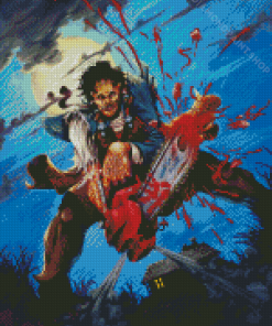 Horro Movie Leatherface Diamond Paintings