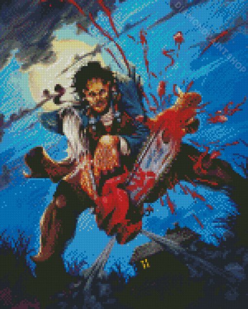 Horro Movie Leatherface Diamond Paintings