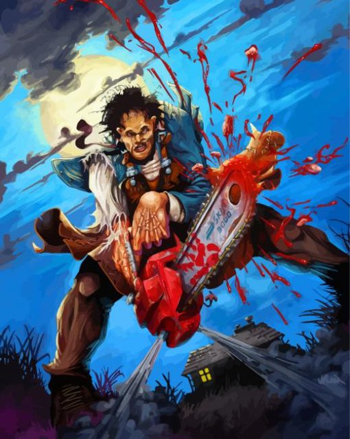 Horro Movie Leatherface Diamond Paintings