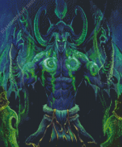 Illidan Stormrage Art Diamond Paintings