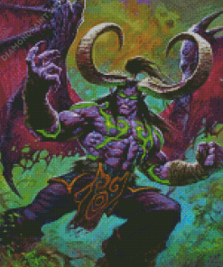 Illidan Stormrage Game Character Diamond Paintings