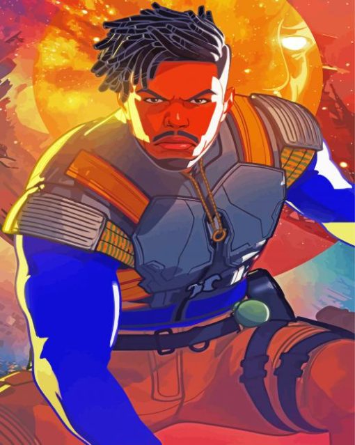 Illustration Erik Killmonger Diamond Paintings