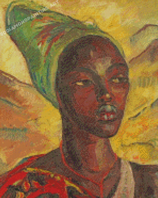 Irma Stern A Watussi Woman Portrait Diamond Painting