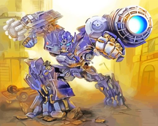 Ironhide Transformers Diamond Painting