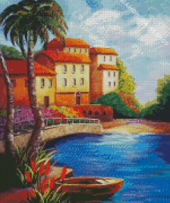 Italian Houses Diamond Painting