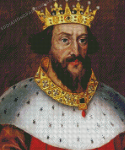 King Henry III Portrait Diamond Paintings