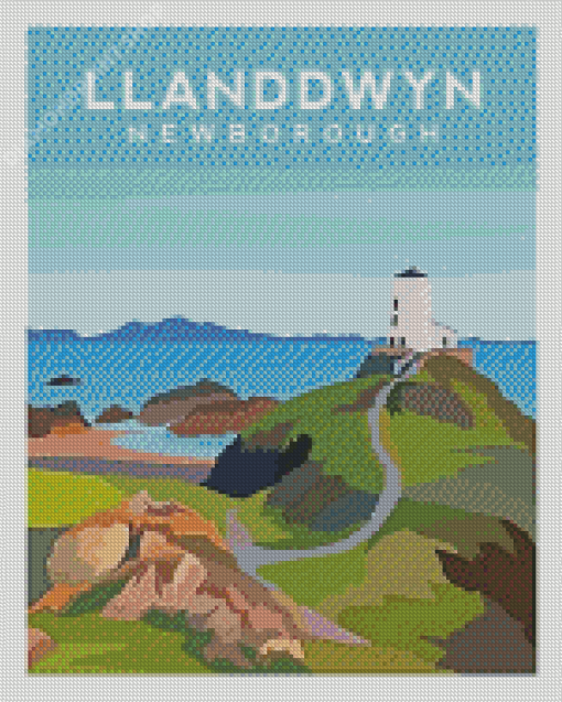 Llanddwyn Island Poster Diamond Paintings