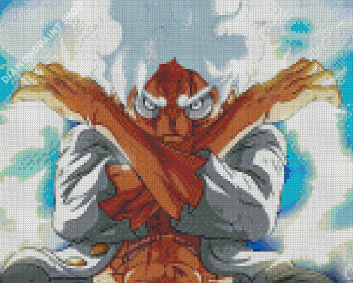 Luffy Gear 5 Diamond Painting