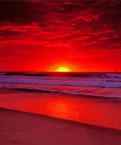 Manly Sunrise Diamond Paintings