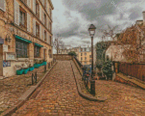 Montmartre Hill Diamond Paitntings