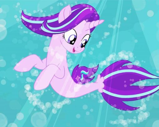 My Little Pony Starlight Glimmer Mermaid Diamond Paintings