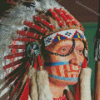 North American Indian Art Diamond Painting