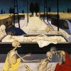 Paul Delvaux The Focus Tombs Diamond Painting