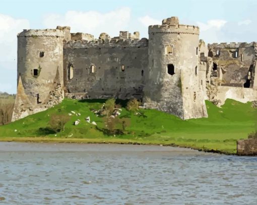 Pembroke Castle Tenby Pembs Diamond Paintings