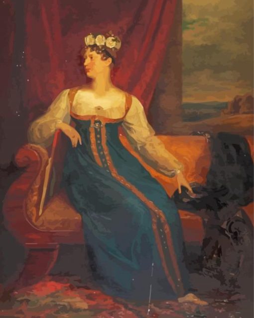 Portrait Of Princess Charlotte Wales Diamond Painting