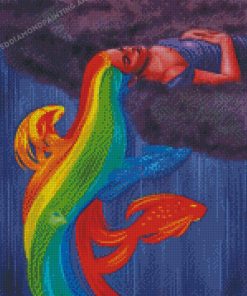 Rainbow Fish Art Diamond Paintings