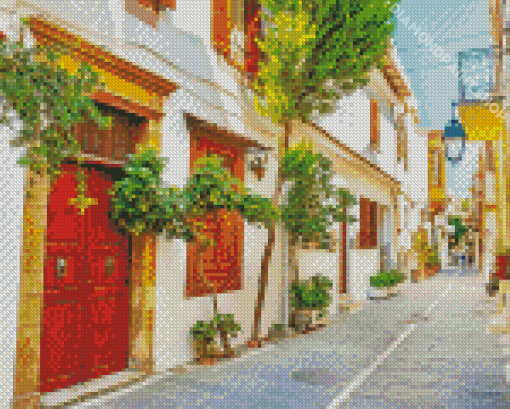 Rethymno Streets Diamond Painting