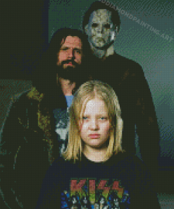 Rob Zombie Michael Myers Characters Diamond Paintings