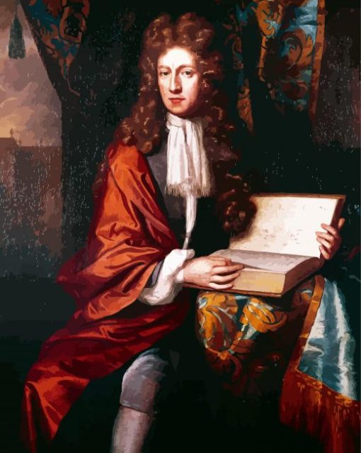 Robert Boyle Potrait Diamond Painting