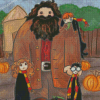 Rubeus Hagrid And Harry Potter Diamond Painting