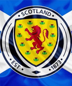 Scotland Fc Team Logo Diamond Paintings