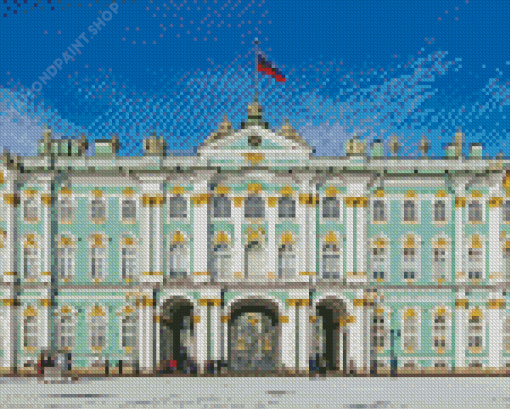 St Petersburg Palace Russia Diamond Painting