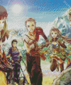 Suikoden Game Characters Diamond Paintings