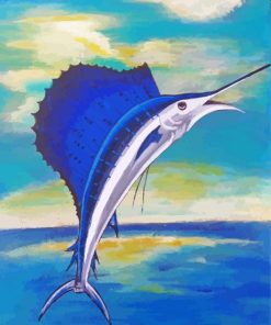 Swordfish Art Diamond Painting