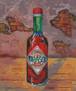 Tabasco Sauce Art Diamond Paintings