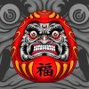 The Chinese Daruma Doll Diamond Paintings