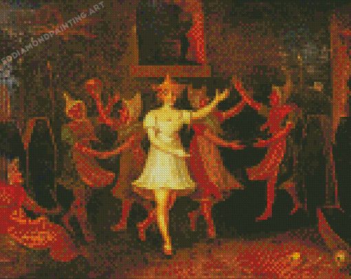The Dancing Witches Diamond Paintings