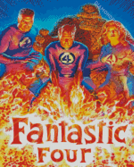 The Fantastic Four Diamond Paintings