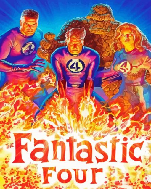 The Fantastic Four Diamond Paintings