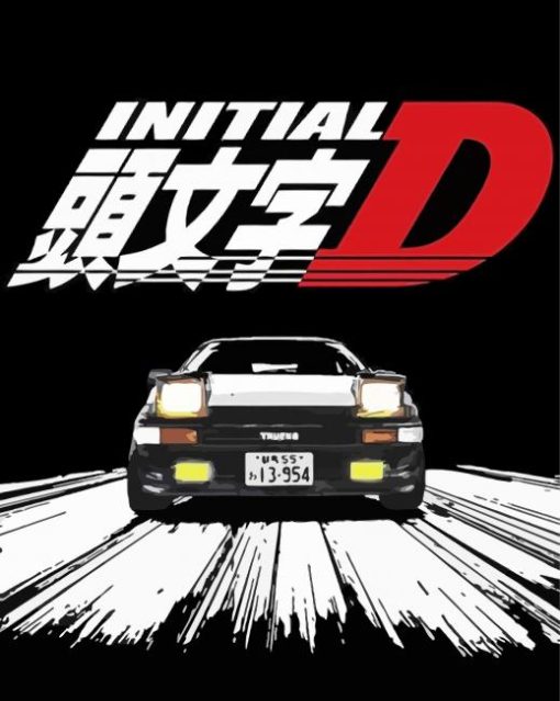 The Initial D Diamond Painting