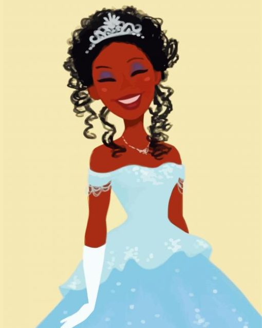 The Black Cinderella Princess Diamond Paintings
