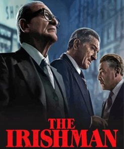 The Irishman Crime Movie Poster Diamond Paintings